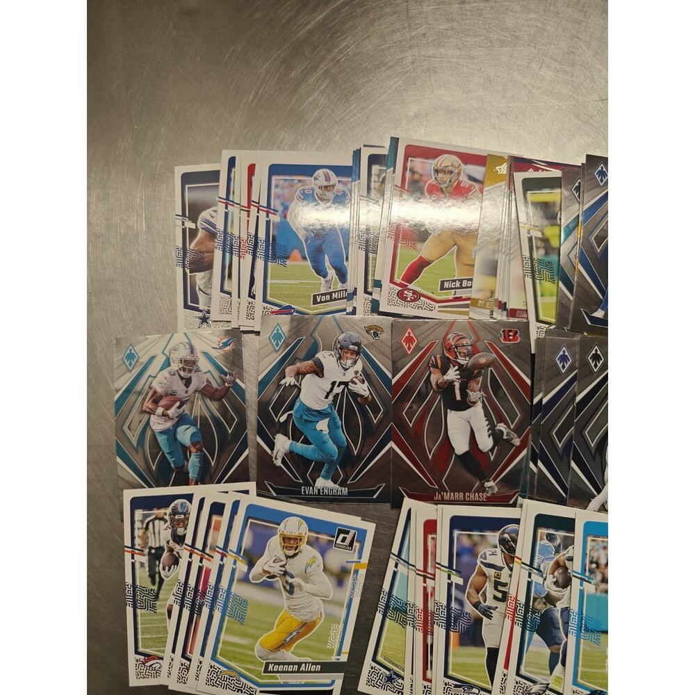 Random Football Trading Card Bundle Of 57 Cards - Picture 2 of 8
